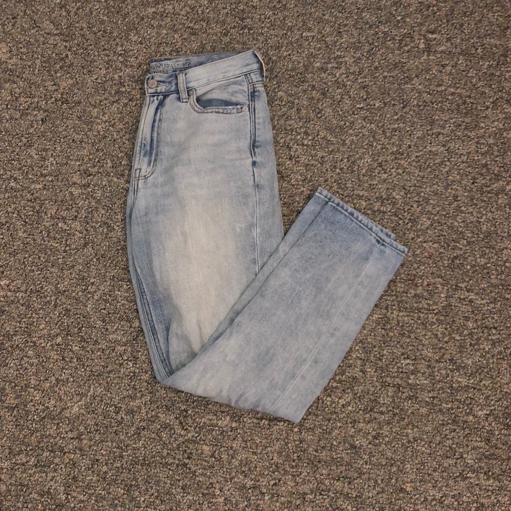 American Eagle mom jeans.